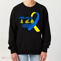 T21 Squad Down Syndrome Awareness Women's Sweatshirt thumb 0