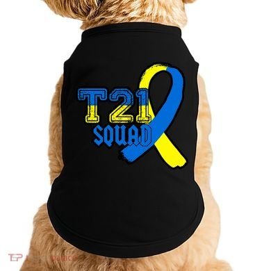 T21 Squad Down Syndrome Awareness Doggie Tank