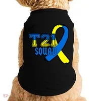T21 Squad Down Syndrome Awareness Doggie Tank thumb 0