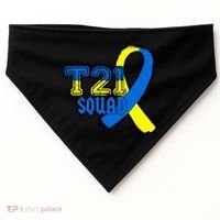 T21 Squad Down Syndrome Awareness USA-Made Doggie Bandana thumb 0
