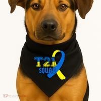 T21 Squad Down Syndrome Awareness USA-Made Doggie Bandana thumb 1