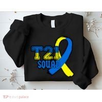 T21 Squad Down Syndrome Awareness Sweatshirt thumb 2