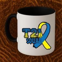 T21 Squad Down Syndrome Awareness Coffee Mug thumb 2