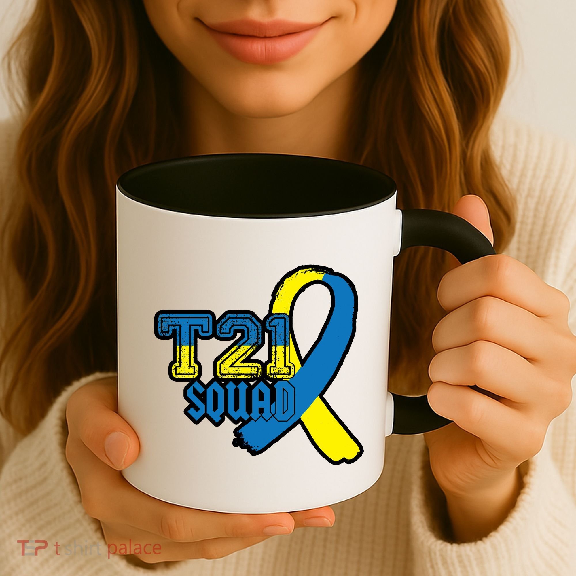T21 Squad Down Syndrome Awareness Coffee Mug