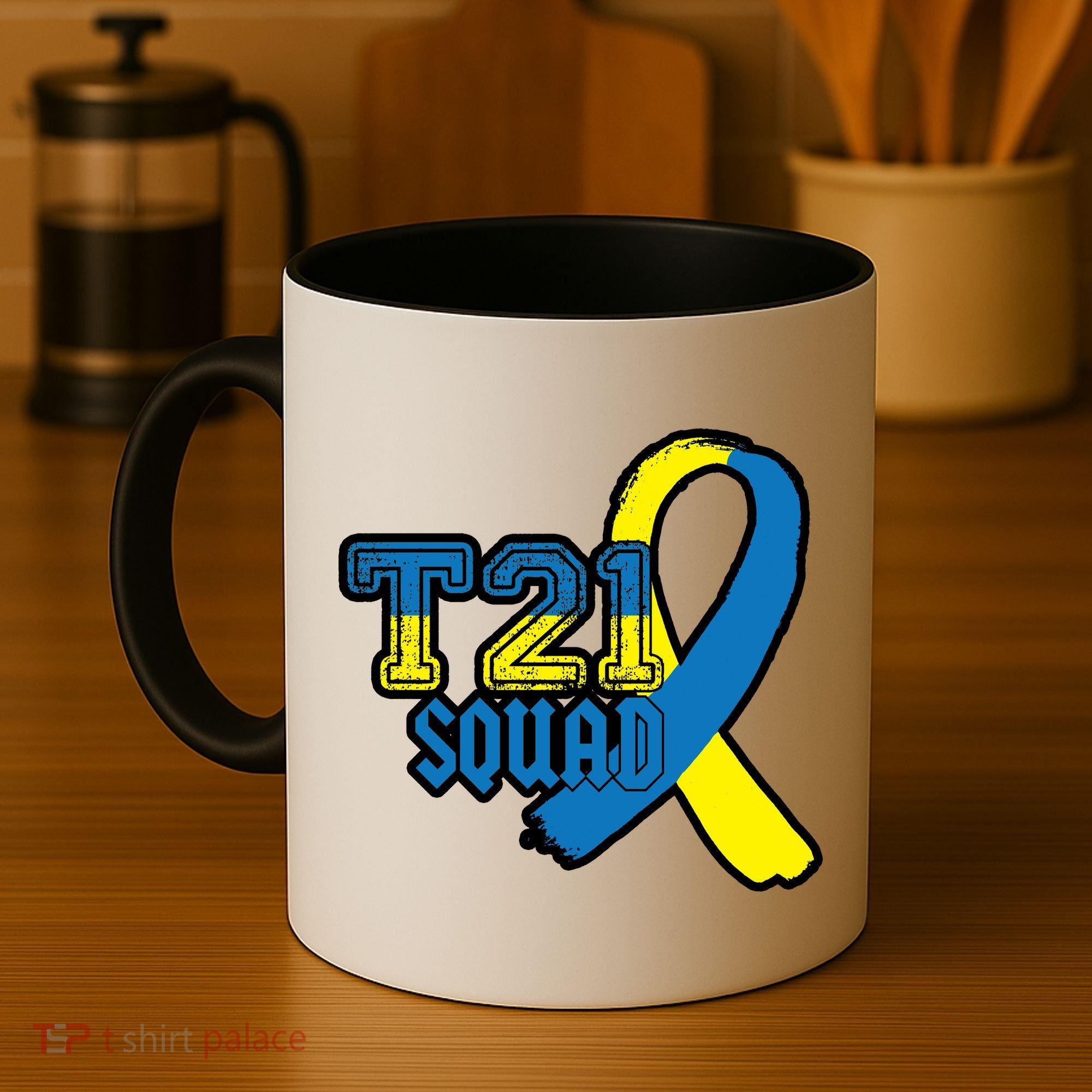 T21 Squad Down Syndrome Awareness Coffee Mug