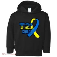 T21 Squad Down Syndrome Awareness Toddler Hoodie thumb 0