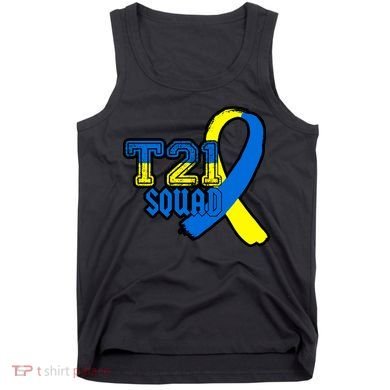 T21 Squad Down Syndrome Awareness Tank Top