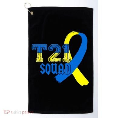 T21 Squad Down Syndrome Awareness Golf Towel
