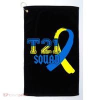T21 Squad Down Syndrome Awareness Golf Towel thumb 0