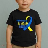T21 Squad Down Syndrome Awareness Toddler T-Shirt thumb 2
