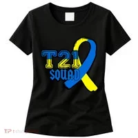 T21 Squad Down Syndrome Awareness Women's T-Shirt thumb 0