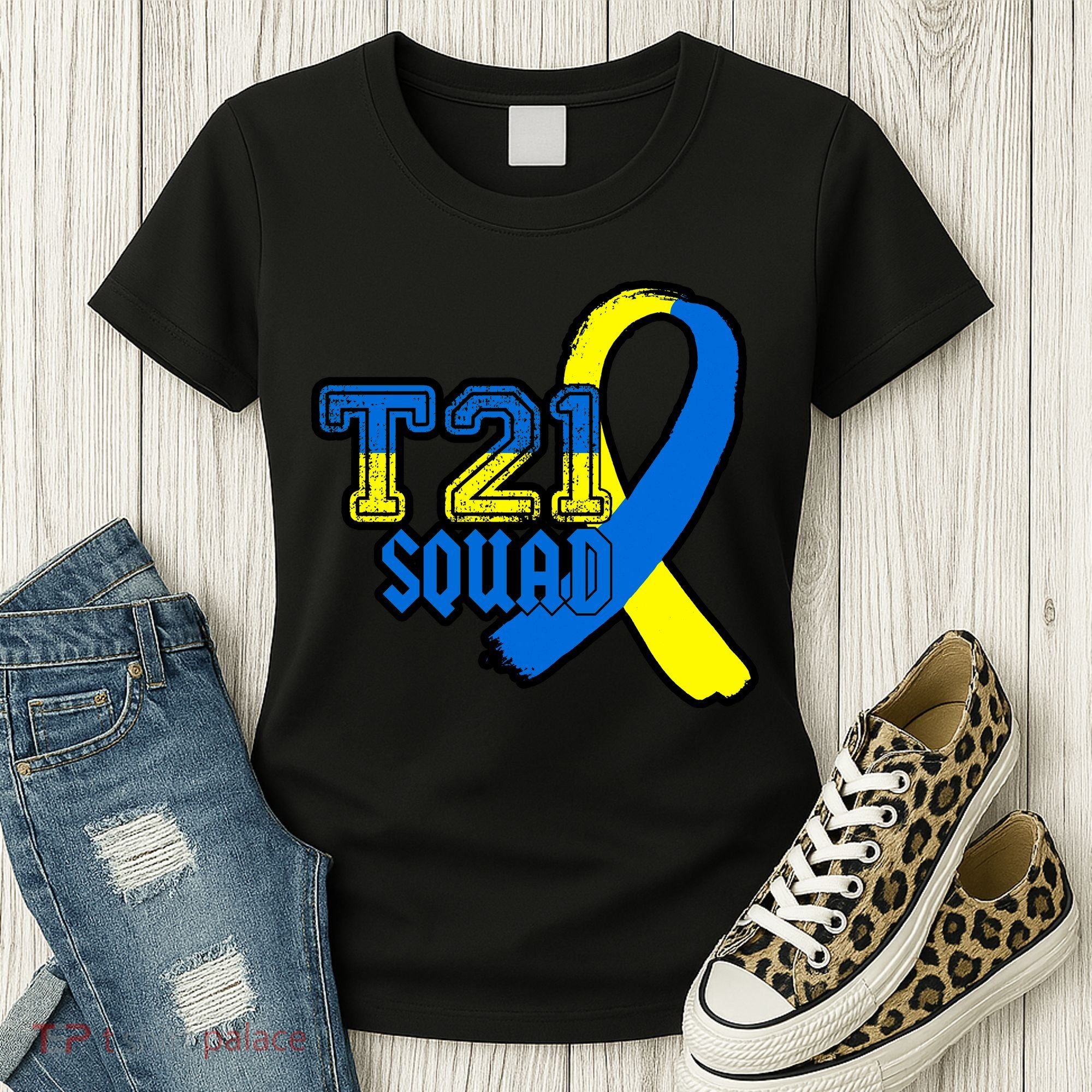 T21 Squad Down Syndrome Awareness Women's T-Shirt