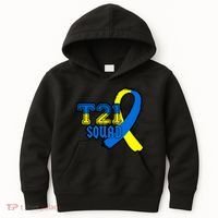 T21 Squad Down Syndrome Awareness Kids Hoodie thumb 0