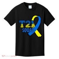 T21 Squad Down Syndrome Awareness Kids T-Shirt thumb 0