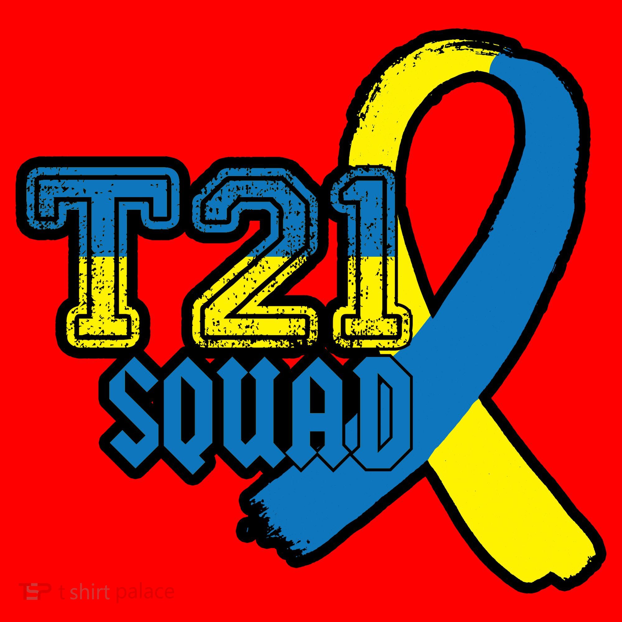 T21 Squad Down Syndrome Awareness Santa Hat