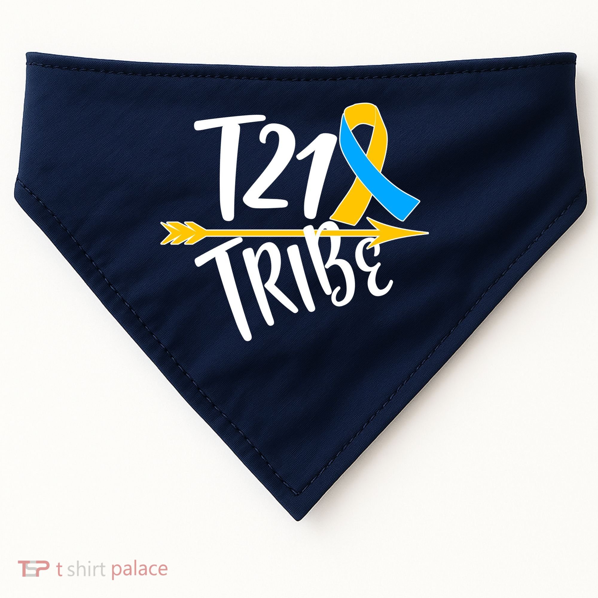 T21 Tribe - Down Syndrome Awareness USA-Made Doggie Bandana