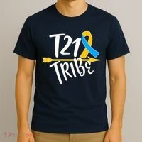 T21 Tribe - Down Syndrome Awareness T-Shirt thumb 3