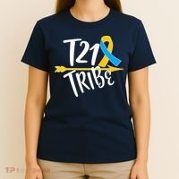 T21 Tribe - Down Syndrome Awareness T-Shirt thumb 4