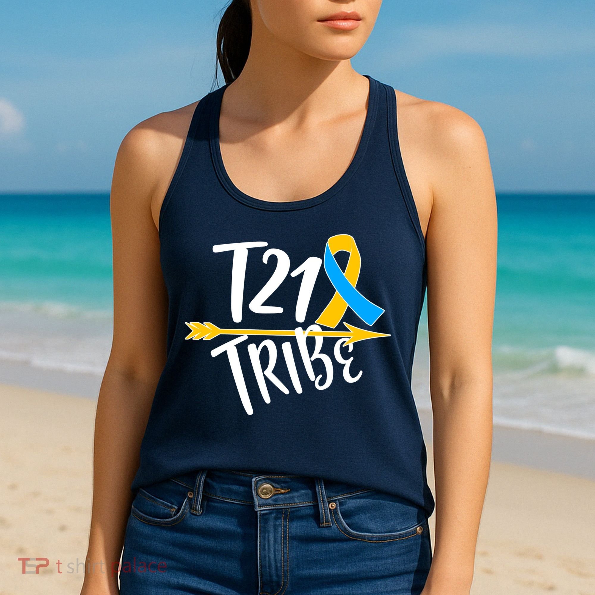 T21 Tribe - Down Syndrome Awareness Women's Tank Top