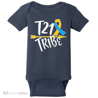 T21 Tribe - Down Syndrome Awareness Baby Bodysuit