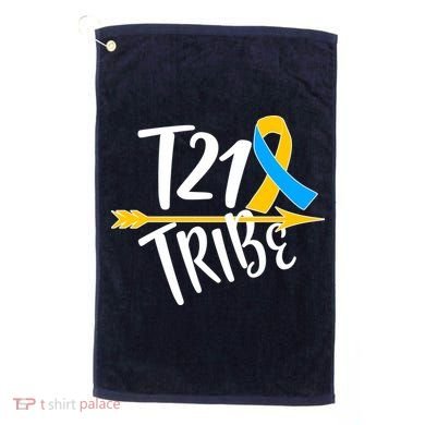 T21 Tribe - Down Syndrome Awareness Golf Towel