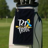 T21 Tribe - Down Syndrome Awareness Golf Towel thumb 2