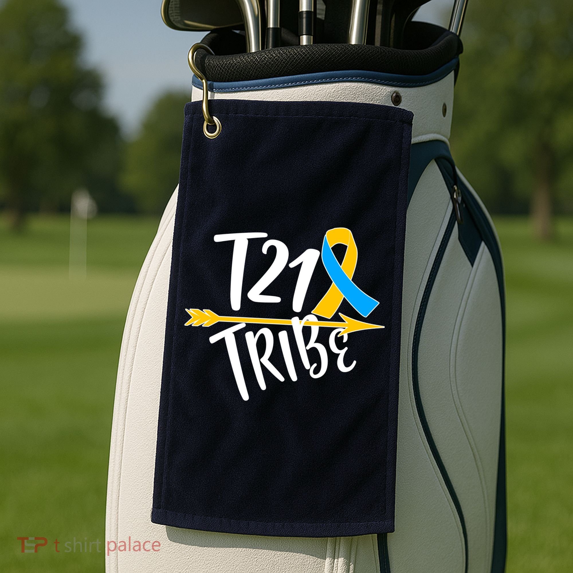 T21 Tribe - Down Syndrome Awareness Golf Towel