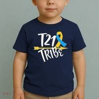 T21 Tribe - Down Syndrome Awareness Toddler T-Shirt thumb 2