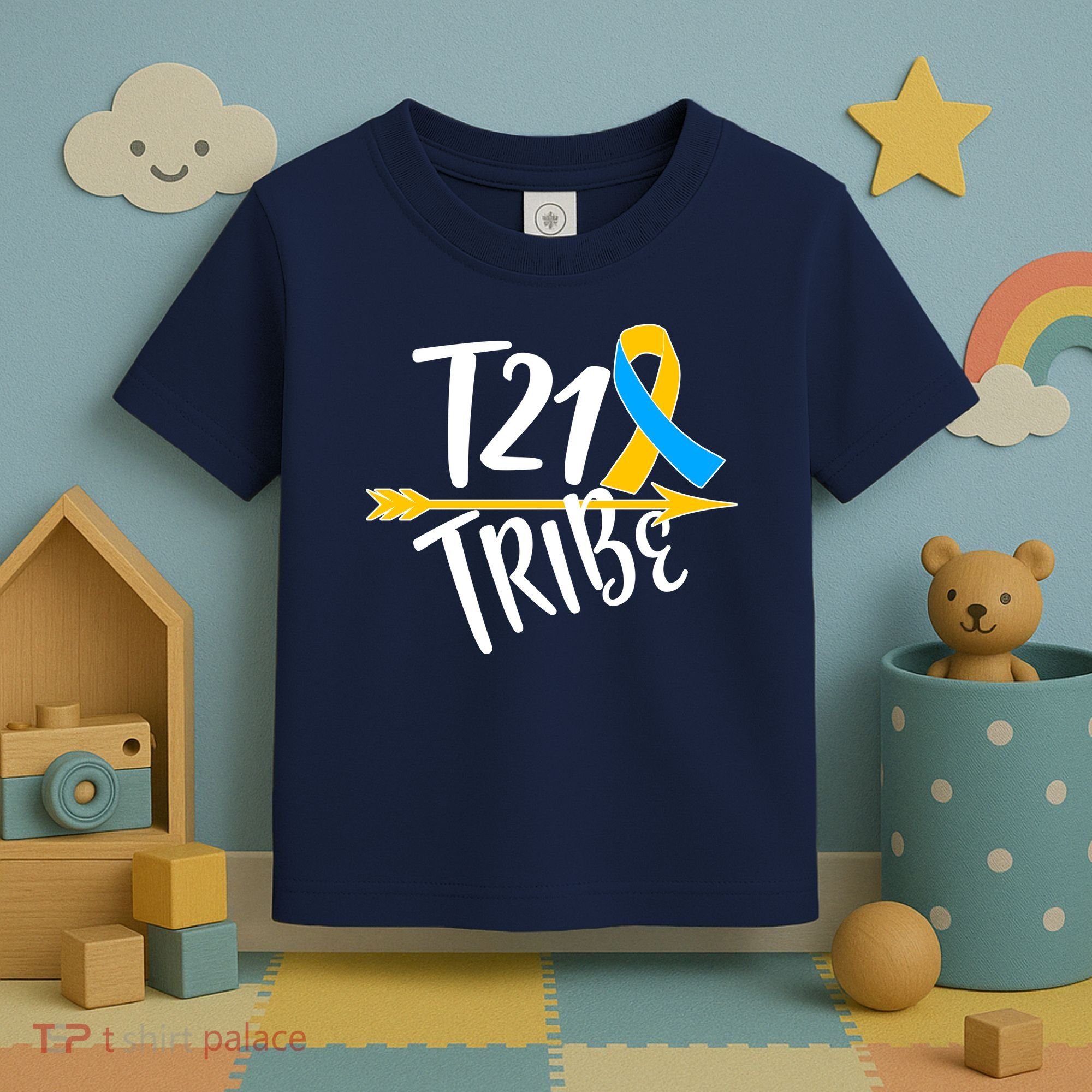 T21 Tribe - Down Syndrome Awareness Toddler T-Shirt