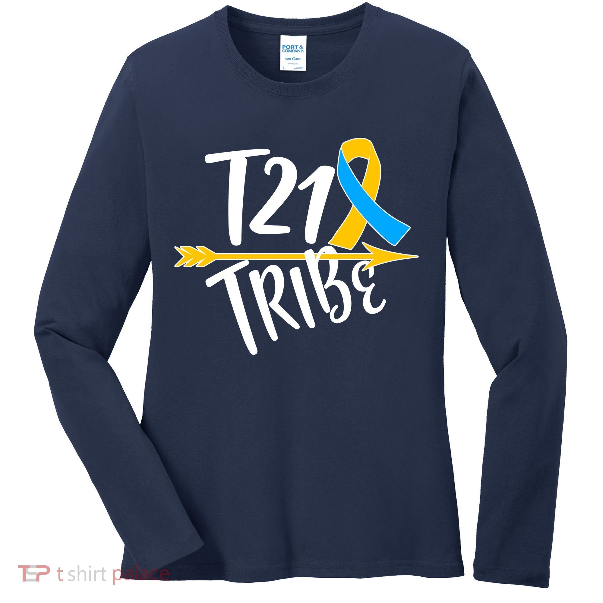 T21 Tribe - Down Syndrome Awareness Women's Long Sleeve Shirt