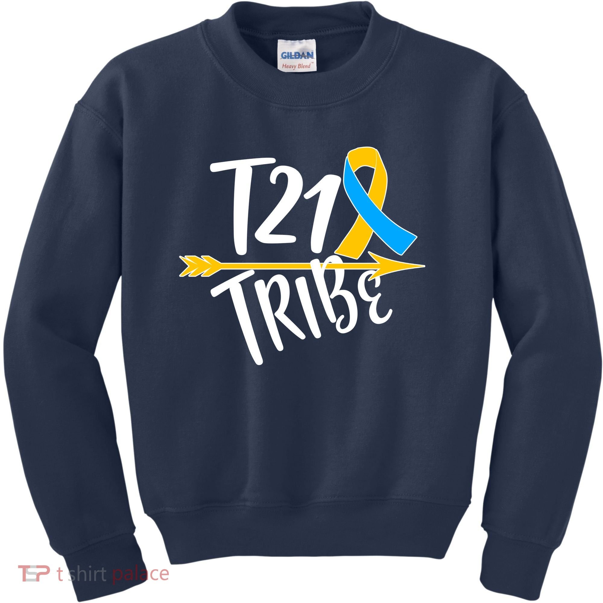 T21 Tribe - Down Syndrome Awareness Kids Sweatshirt