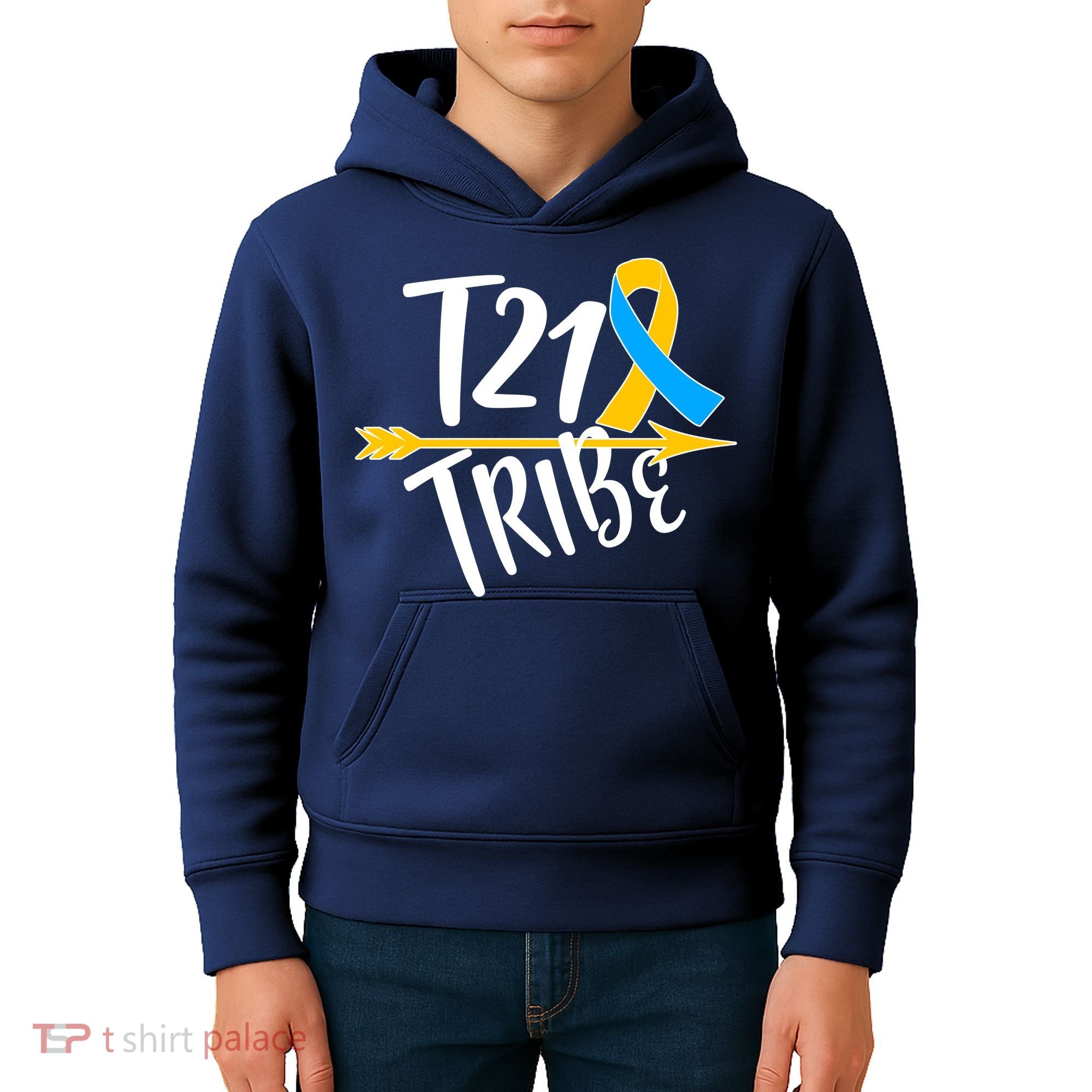 T21 Tribe - Down Syndrome Awareness Kids Hoodie