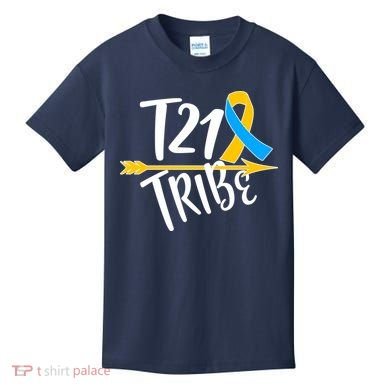 T21 Tribe - Down Syndrome Awareness Kids T-Shirt