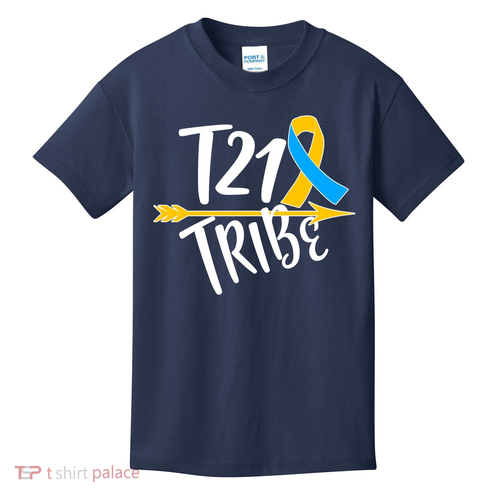 T21 Tribe - Down Syndrome Awareness Kids T-Shirt