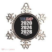 Trump 2020 2024 2028 Trump 4ever Vote Wisely Ornament thumb 0