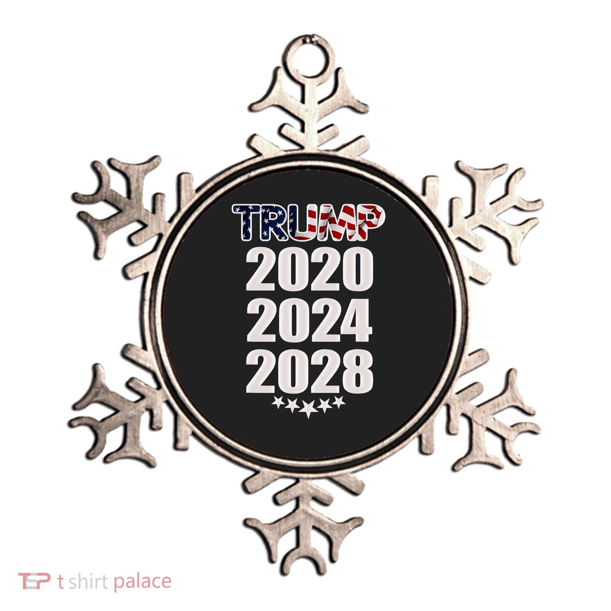 Trump 2020 2024 2028 Trump 4ever Vote Wisely Ornament