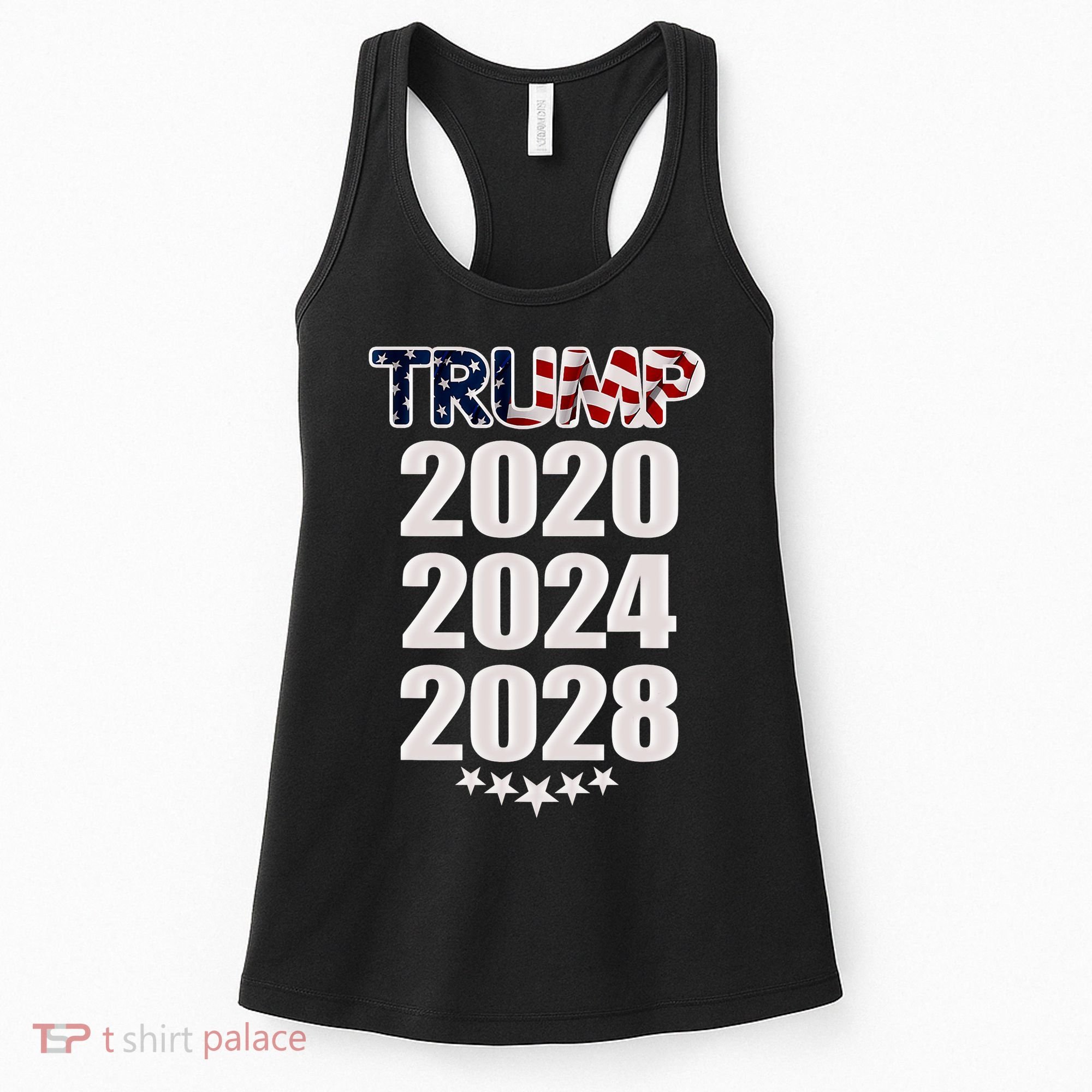 Trump 2020 2024 2028 Trump 4ever Vote Wisely Women's Tank Top