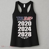 Trump 2020 2024 2028 Trump 4ever Vote Wisely Women's Tank Top thumb 3