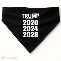 Trump 2020 2024 2028 Donald Trump Forever USA-Made Doggie Bandana thumb 0