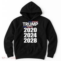 Trump 2020 2024 2028 Donald Trump Forever Hoodie thumb 0
