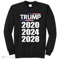 Trump 2020 2024 2028 Donald Trump Forever Sweatshirt thumb 0