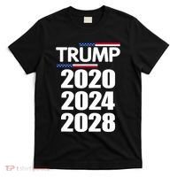 Trump 2020 2024 2028 Donald Trump Forever T-Shirt thumb 0
