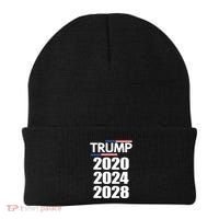 Trump 2020 2024 2028 Donald Trump Forever Beanie thumb 0