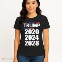 Trump 2020 2024 2028 Donald Trump Forever Women's T-Shirt thumb 4