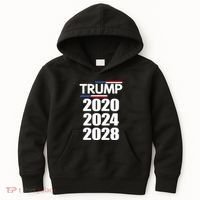 Trump 2020 2024 2028 Donald Trump Forever Kids Hoodie thumb 0