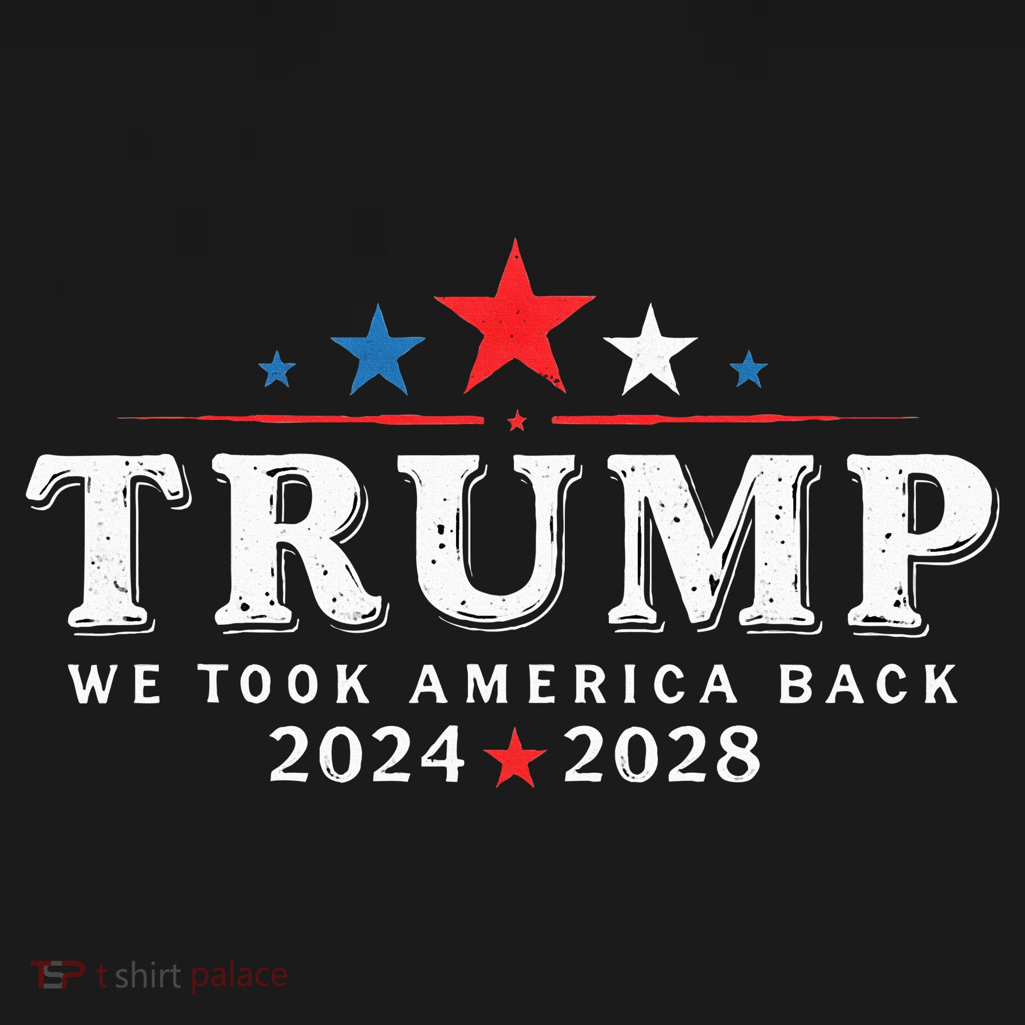 Trump 2024 2028 We Took America Back Election 47th President Women's Tank Top