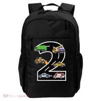 Two 2yr 2nd Birthday 2 Years Old 2nd Birthday Decoration Backpack thumb 0