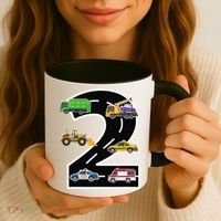 Two 2yr 2nd Birthday 2 Years Old 2nd Birthday Decoration Coffee Mug thumb 3