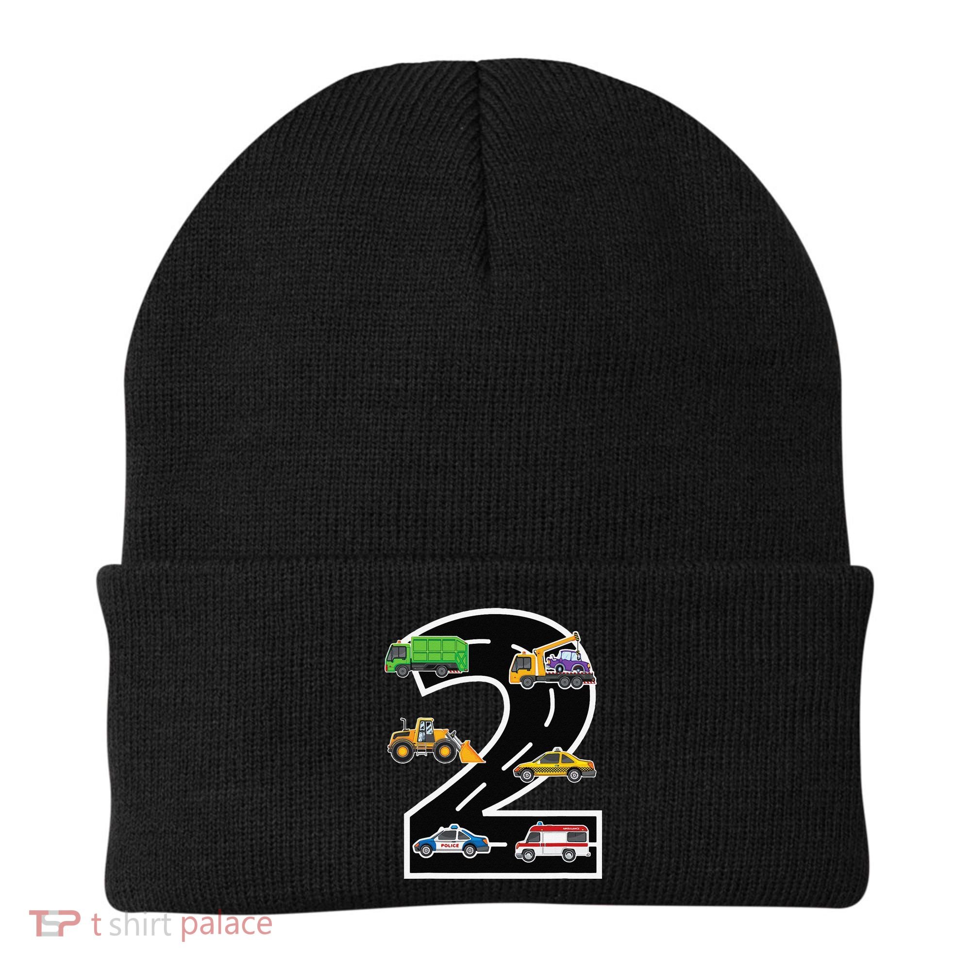 Two 2yr 2nd Birthday 2 Years Old 2nd Birthday Decoration Beanie