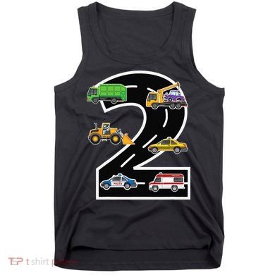 Two 2yr 2nd Birthday 2 Years Old 2nd Birthday Decoration Tank Top